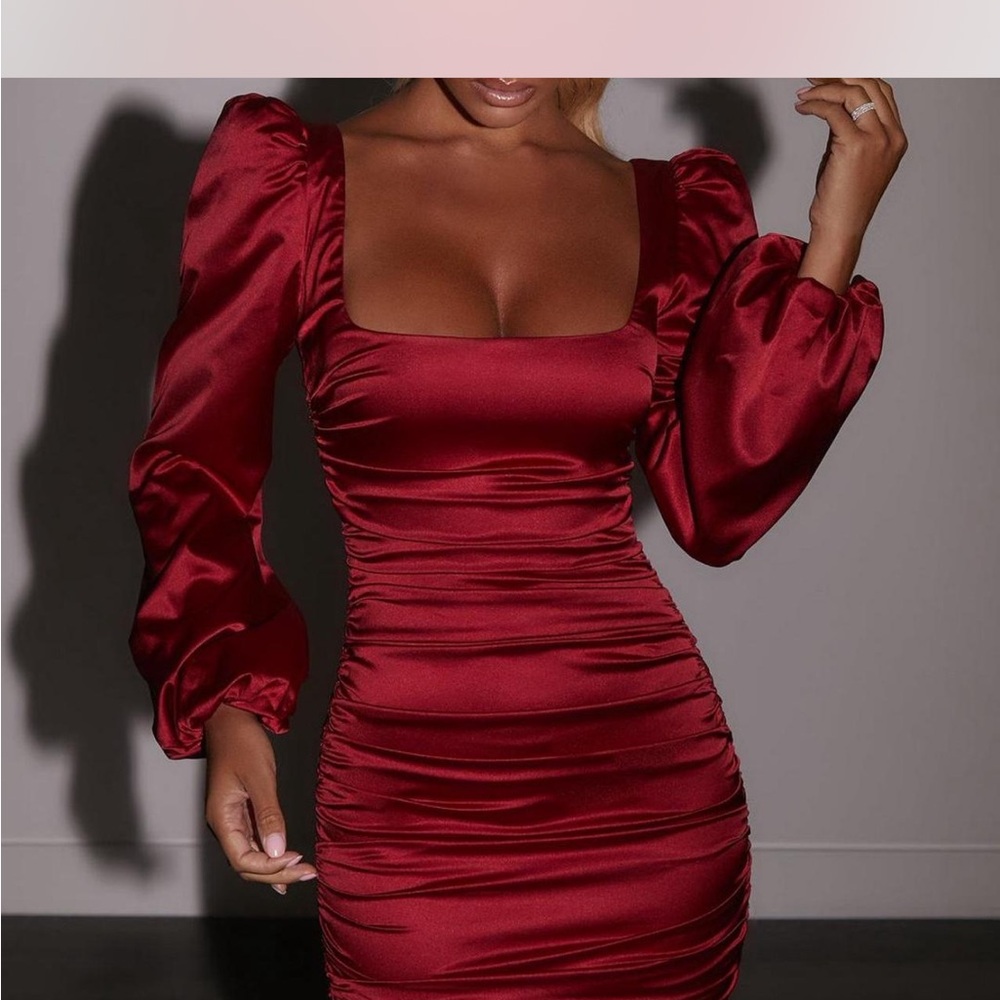 Oh Polly Mini Red Dress - Picture 2 of 8